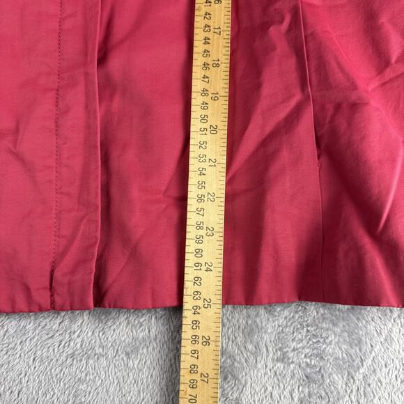 Eileen Fisher Womens Zip Up Jacket Pink Windbreaker Lightweight Classic Preppy L - Picture 8 of 8